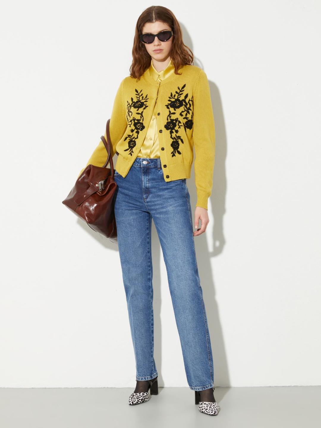 Cardigan con ricami floreali | Max&Co Cardigan con ricami floreali | Max&Co