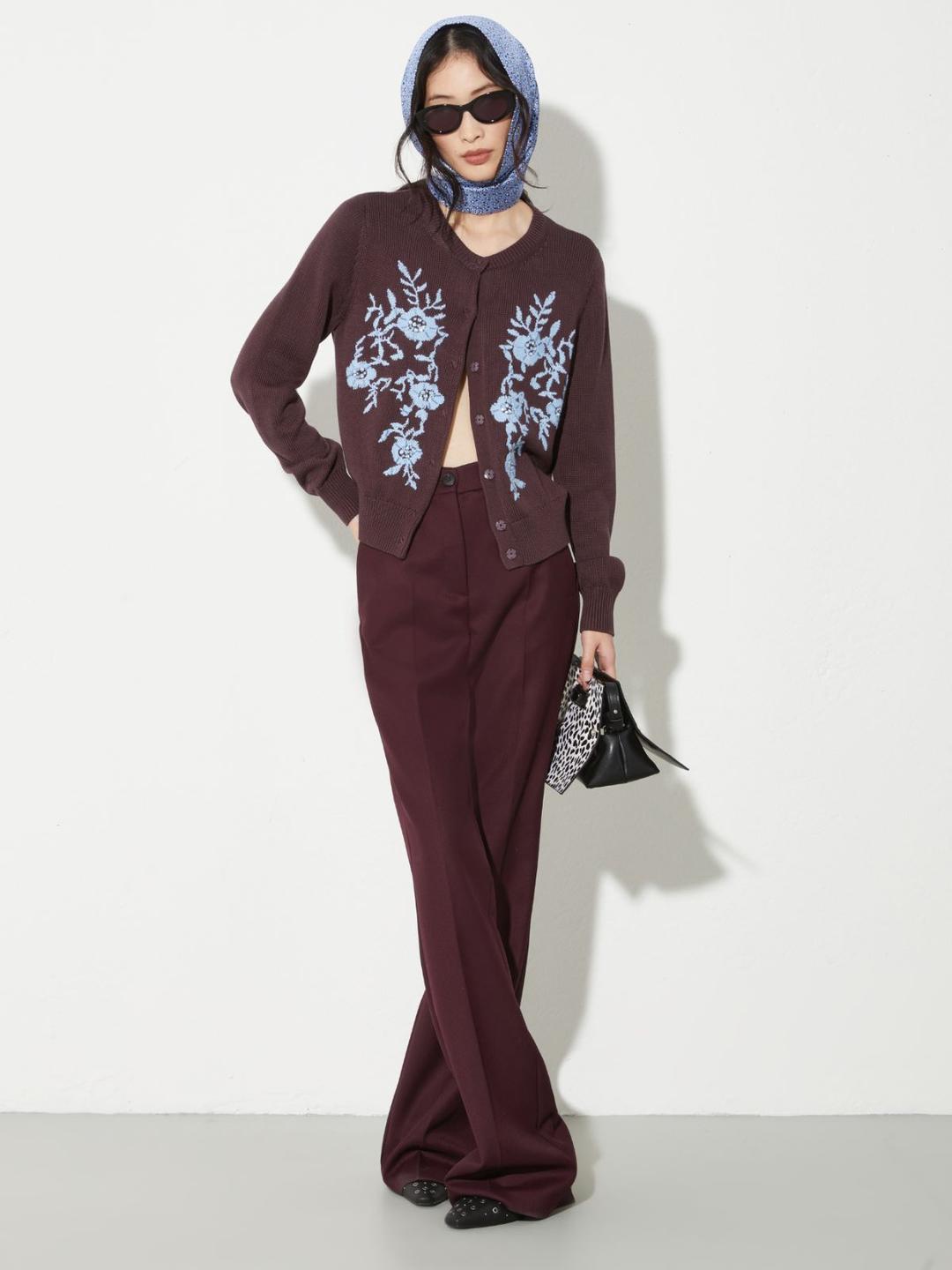 Cardigan con ricami floreali | Max&Co Cardigan con ricami floreali | Max&Co