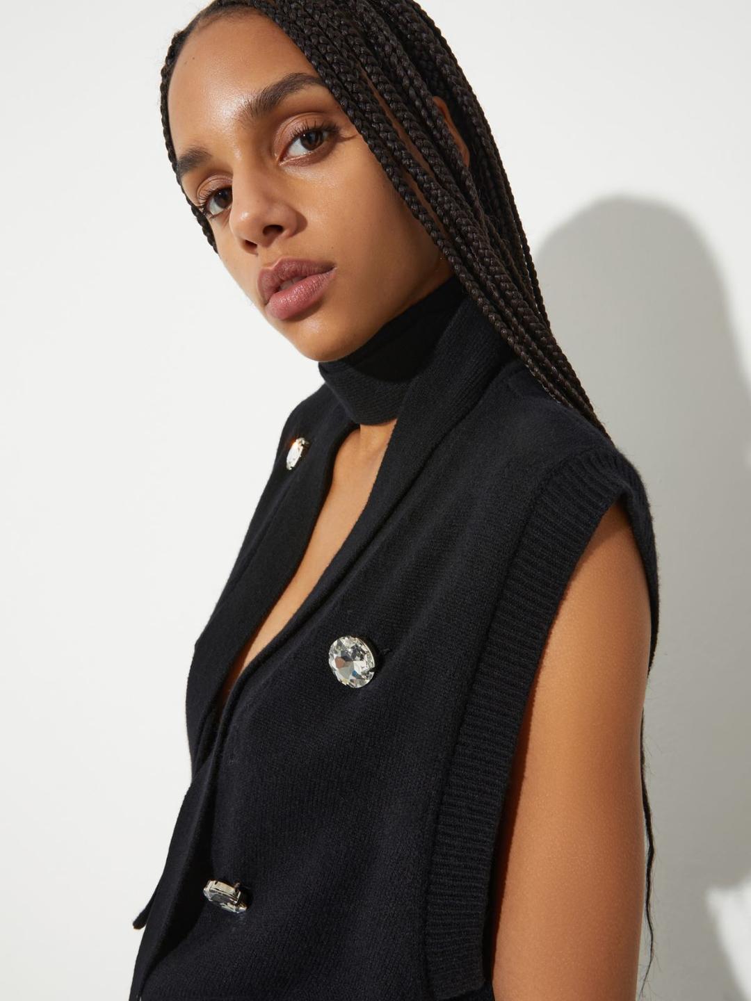 Gilet in maglia con strass | Max&Co Gilet in maglia con strass | Max&Co