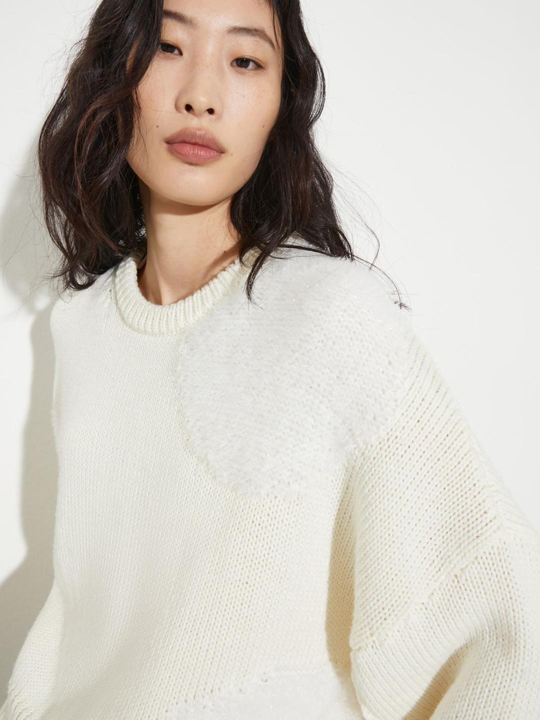 Maglia con maxi pois fluffy | Max&Co Maglia con maxi pois fluffy | Max&Co