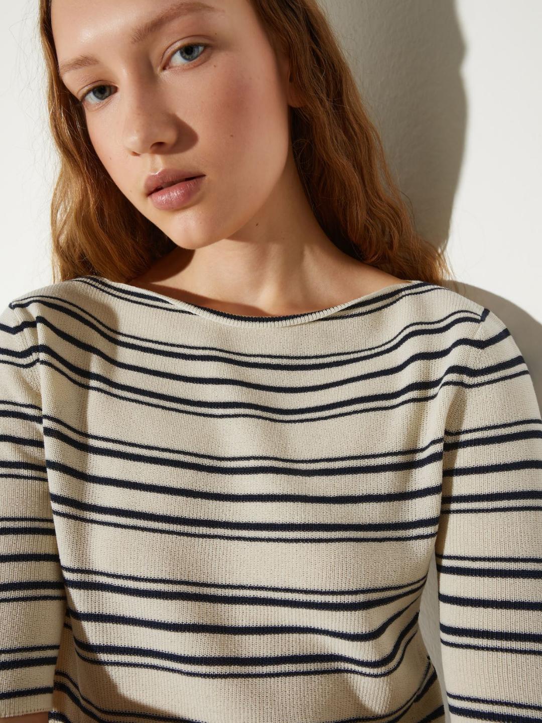 T-shirt in maglia crêpe | Max&Co T-shirt in maglia crêpe - vista alternativa - 16 | Max&Co