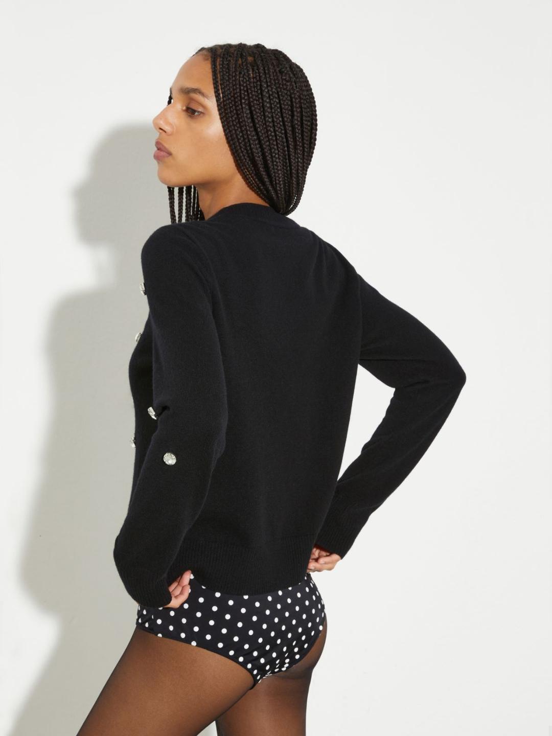 Maglia con strass ricamati | Max&Co Maglia con strass ricamati | Max&Co