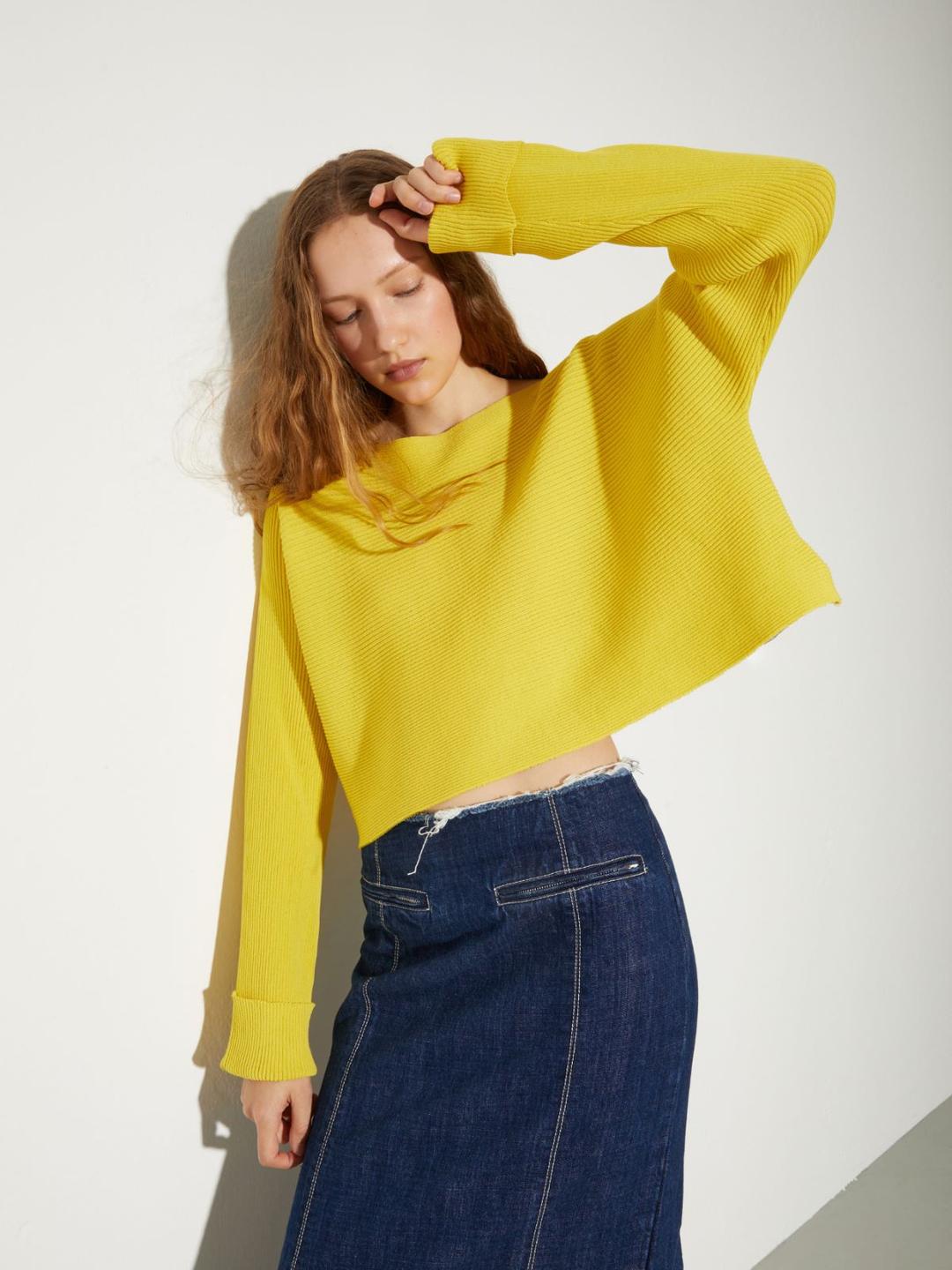 Maglia a coste orizzontali | Max&Co Maglia a coste orizzontali - vista alternativa - 19 | Max&Co