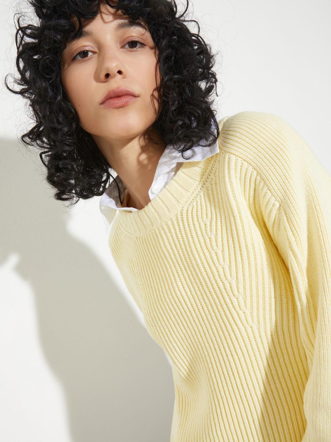 Maglia egg-shape a coste inglesi | Max&Co Maglia egg-shape a coste inglesi | Max&Co