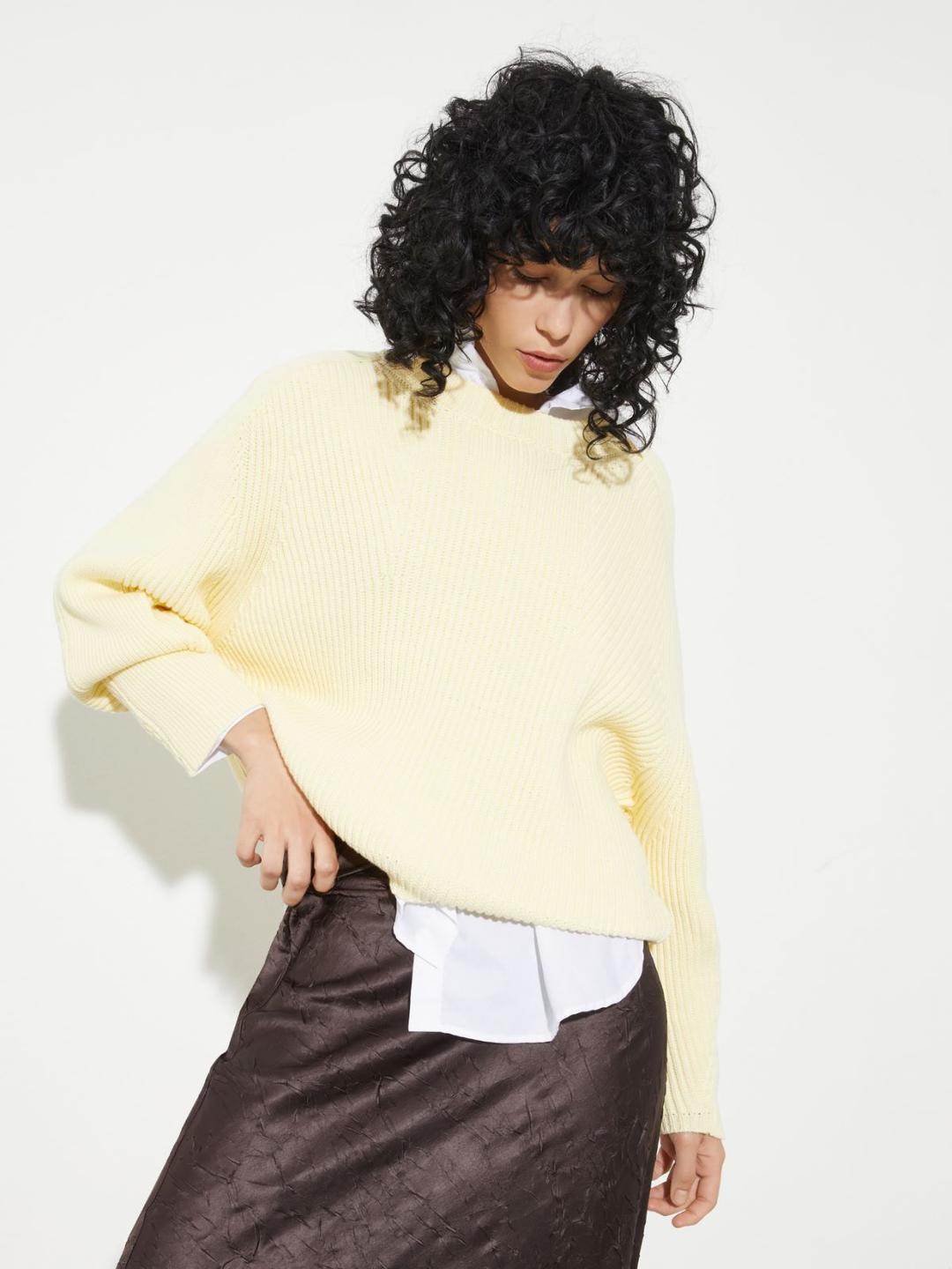 Maglia egg-shape a coste inglesi | Max&Co Maglia egg-shape a coste inglesi | Max&Co