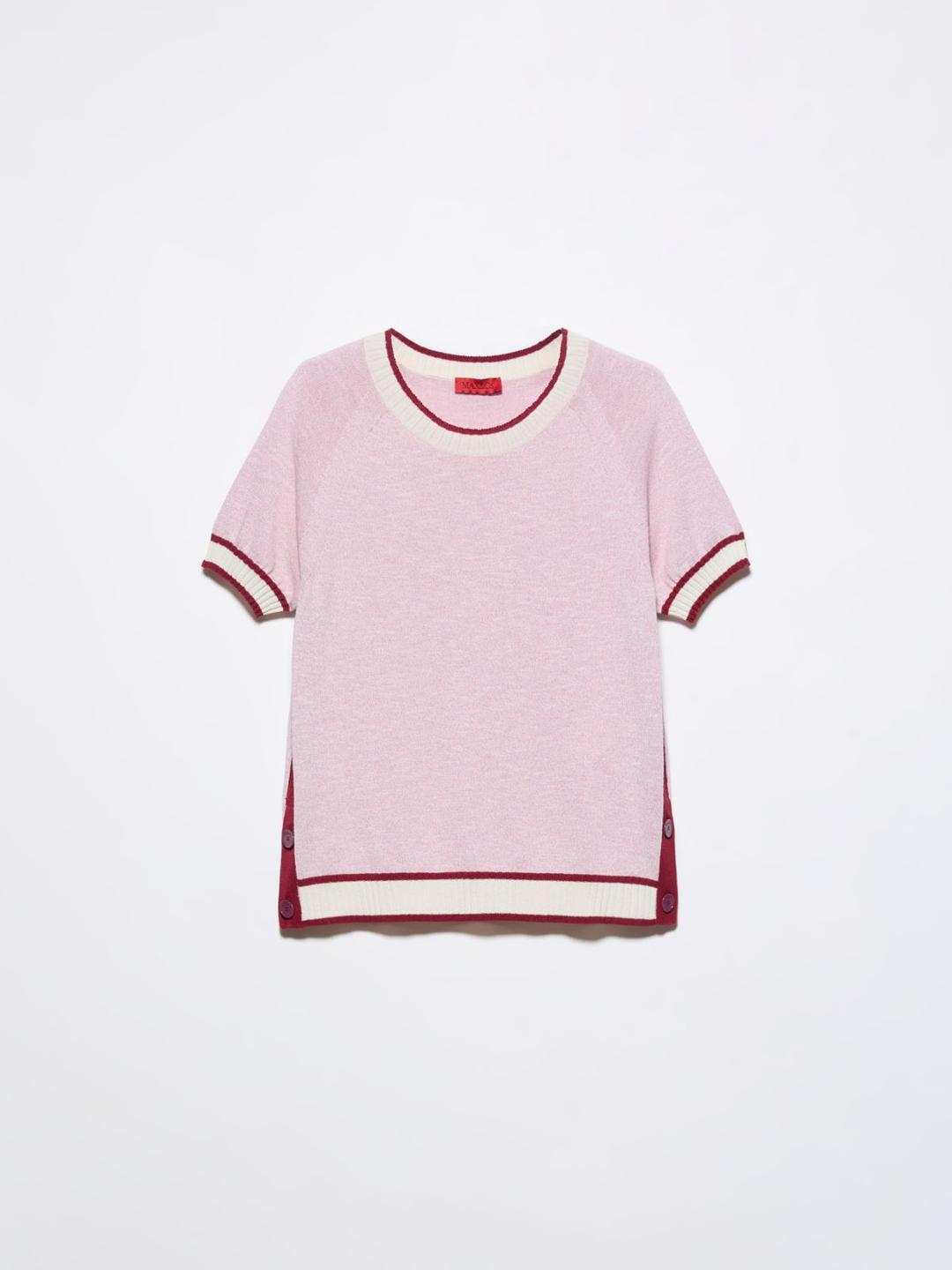 T-shirt in maglia mouliné | Max&Co T-shirt in maglia mouliné | Max&Co