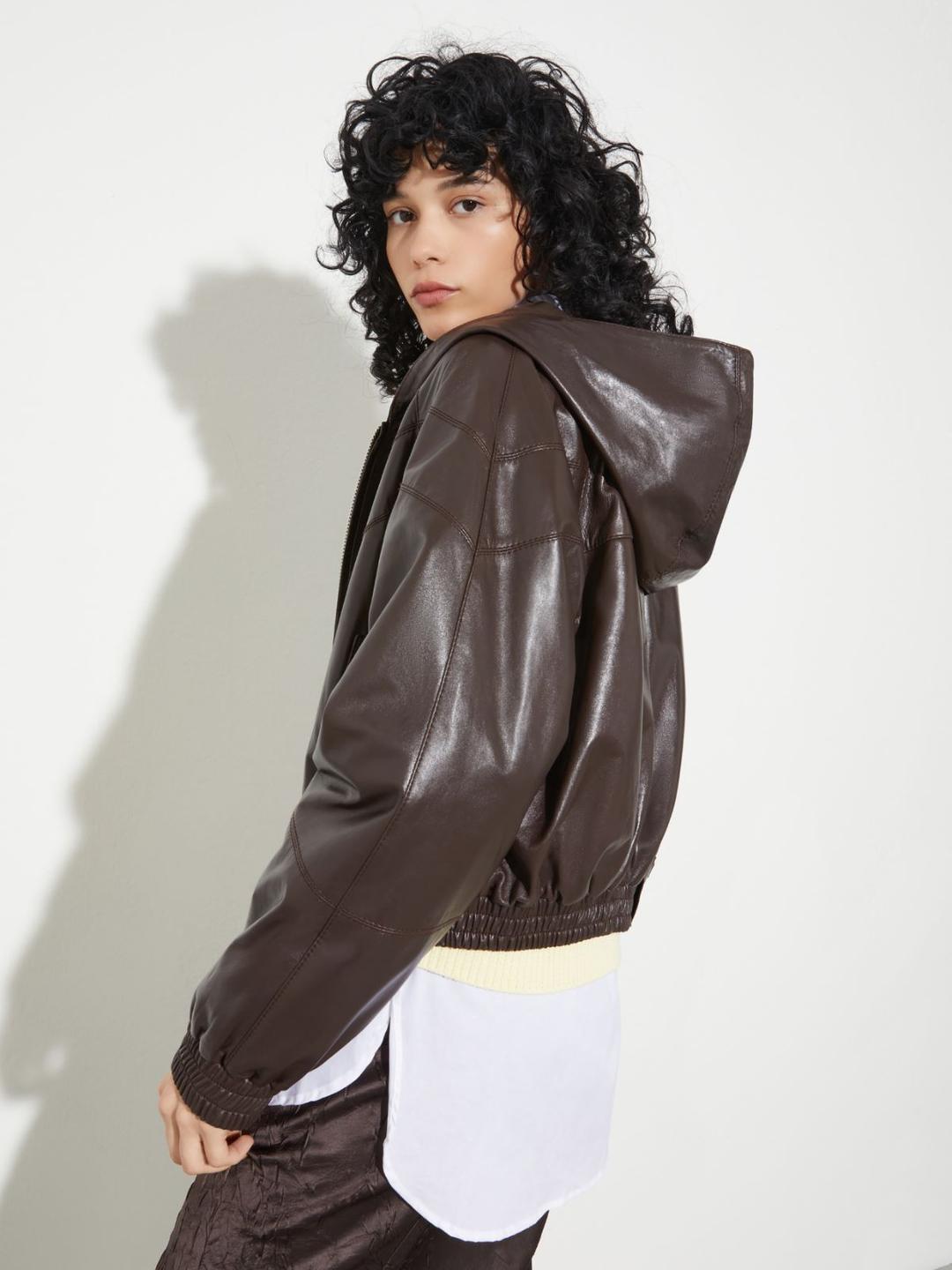 Bomber in pelle glossy | Max&Co Bomber in pelle glossy | Max&Co
