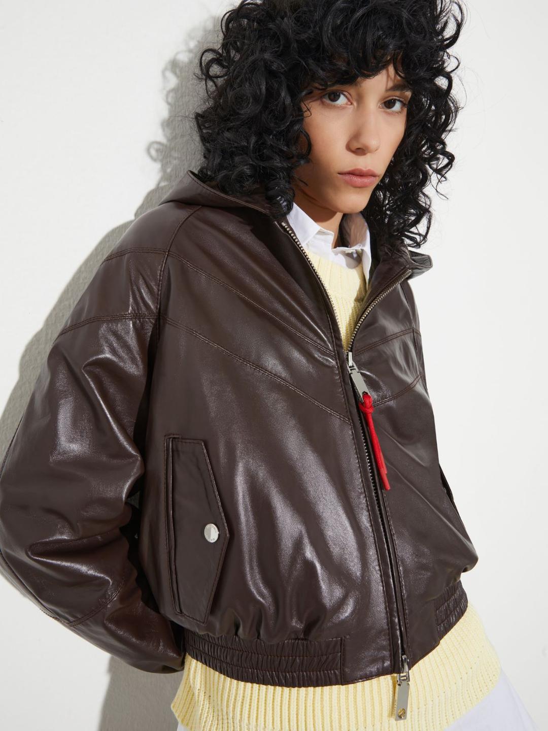 Bomber in pelle glossy | Max&Co Bomber in pelle glossy | Max&Co
