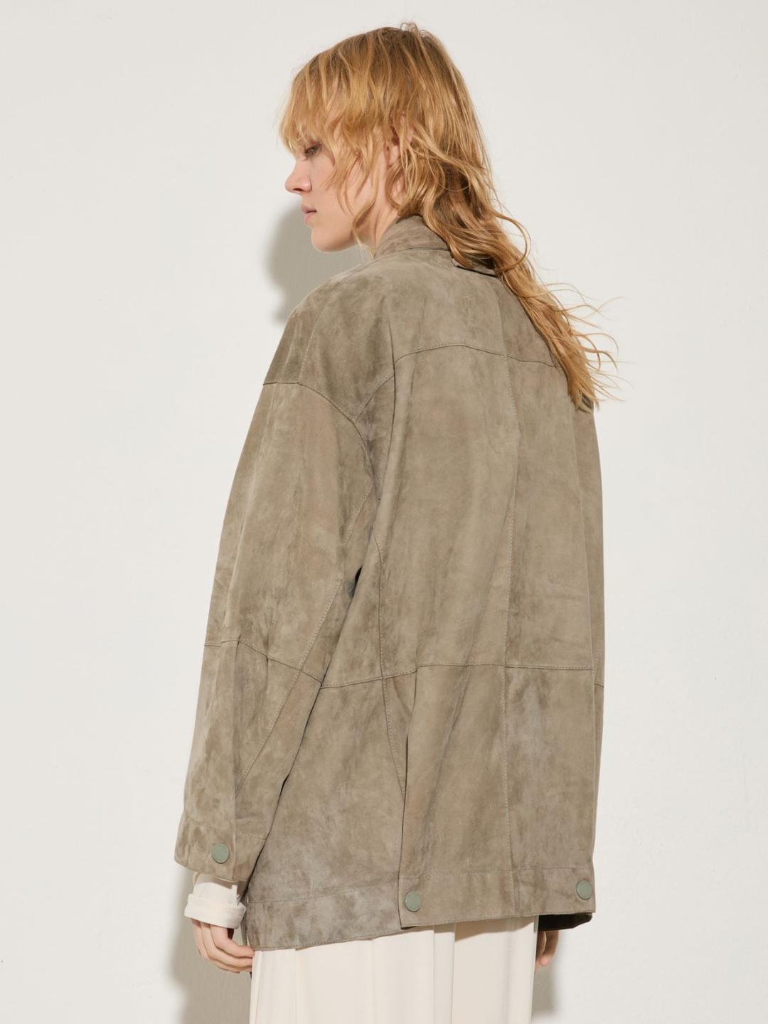 Giacca in pelle scamosciata | Max&Co Giacca in pelle scamosciata - vista alternativa - 8 | Max&Co