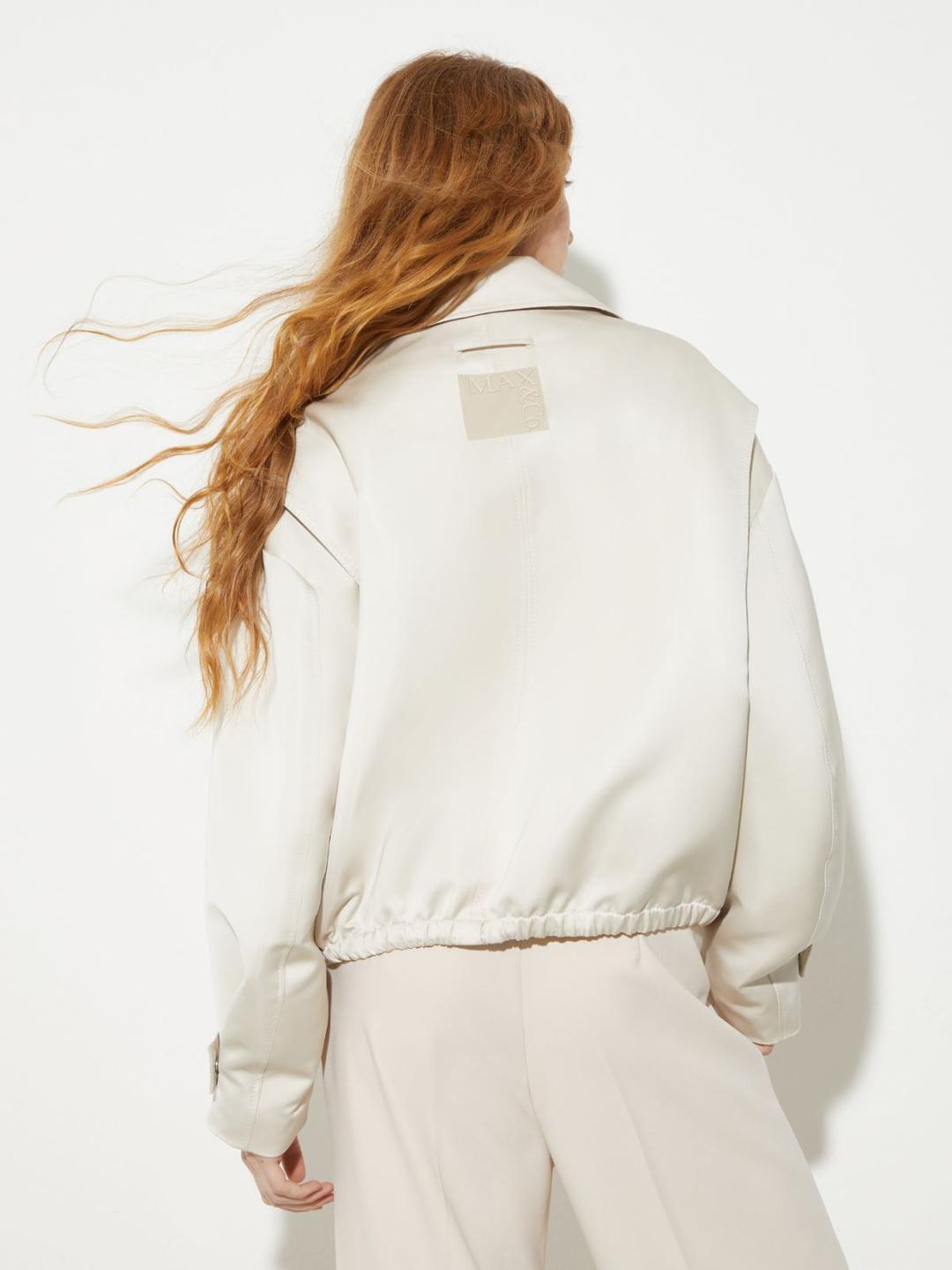 Bomber in duchesse satin | Max&Co Bomber in duchesse satin | Max&Co