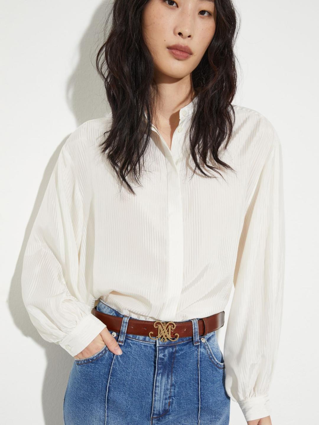 Cintura in pelle con stemma | Max&Co Cintura in pelle con stemma | Max&Co