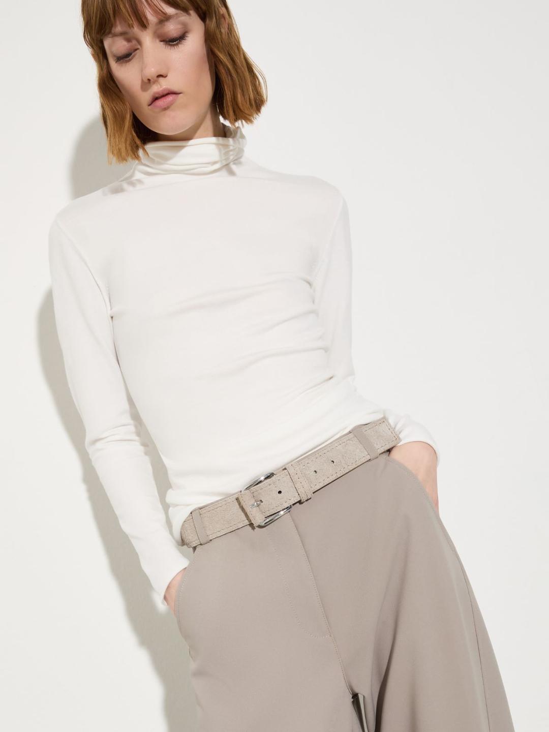 Cintura in pelle scamosciata | Max&Co Cintura in pelle scamosciata | Max&Co