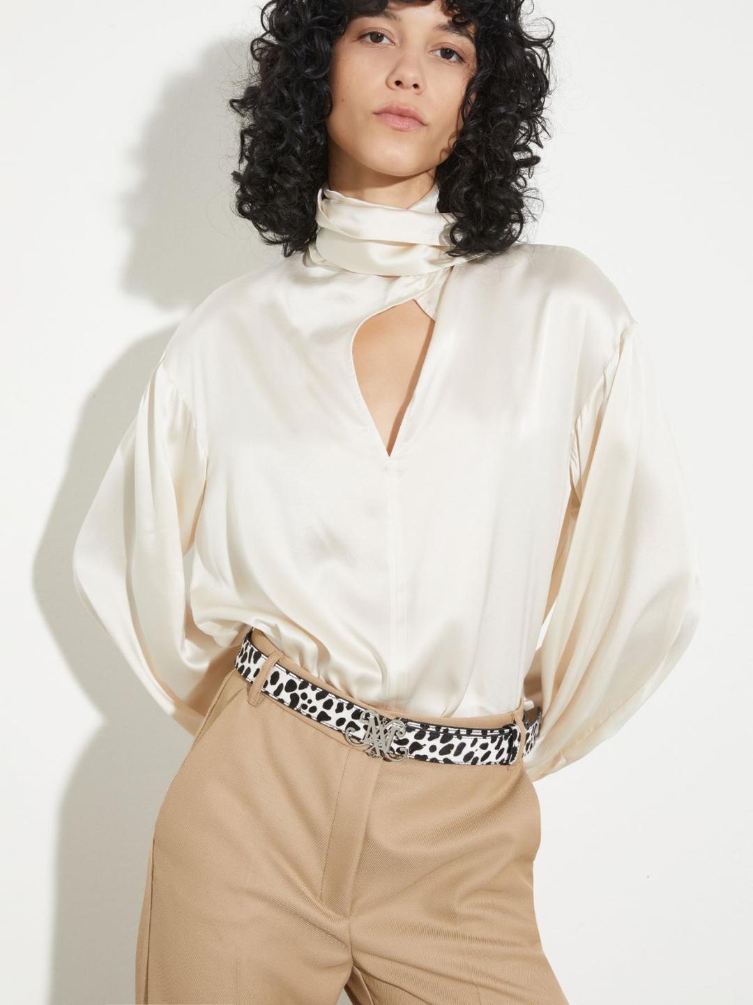 Cintura in cavallino con stemma | Max&Co Cintura in cavallino con stemma | Max&Co