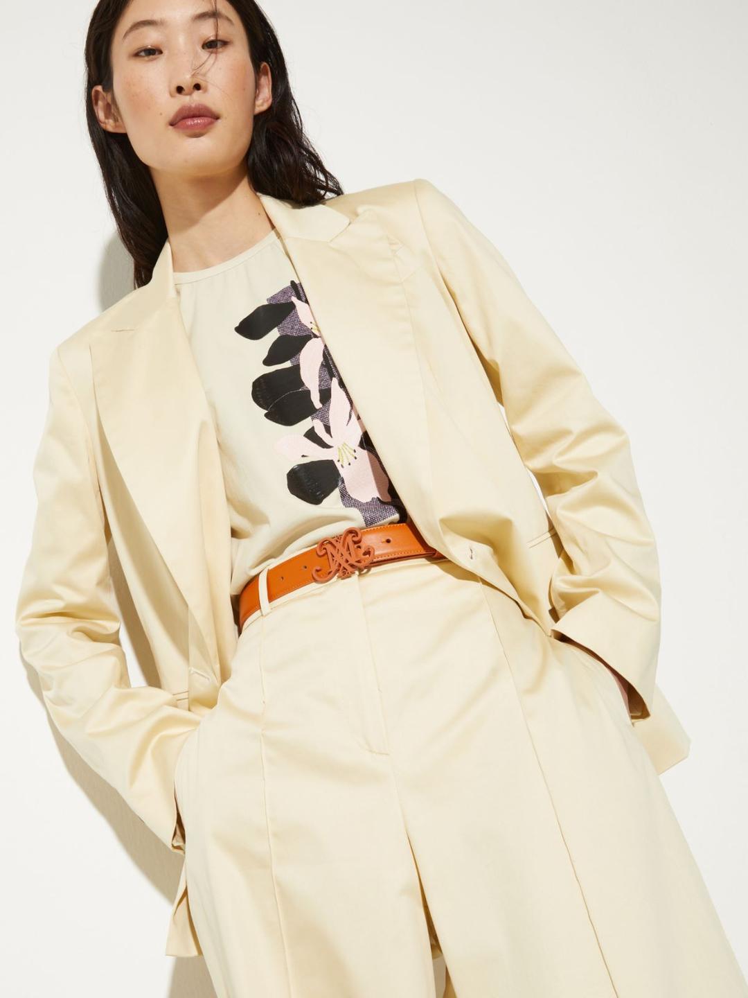 Cintura in pelle con stemma | Max&Co Cintura in pelle con stemma - vista alternativa - 21 | Max&Co