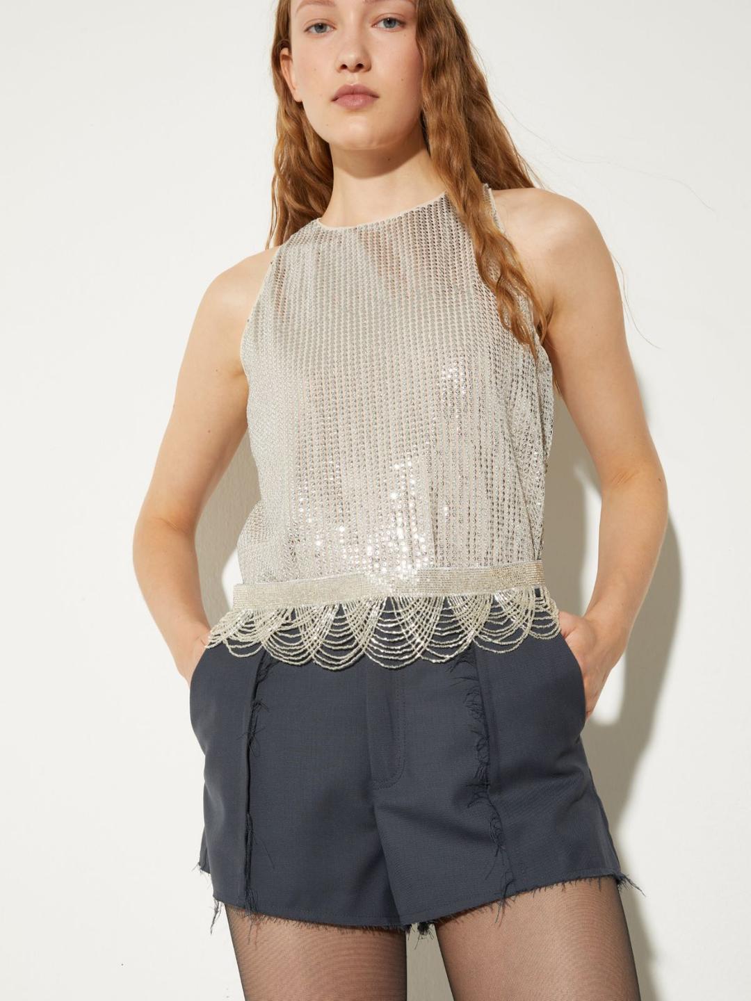 Cintura in perline e gros-grain | Max&Co Cintura in perline e gros-grain - vista alternativa - 1 | Max&Co