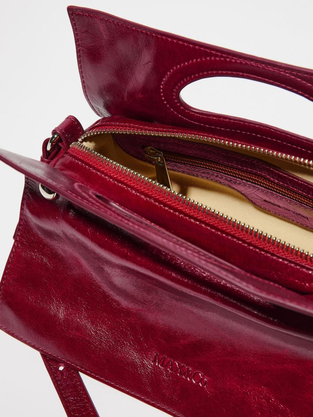 Bookbag in pelle glossy | Max&Co Bookbag in pelle glossy | Max&Co