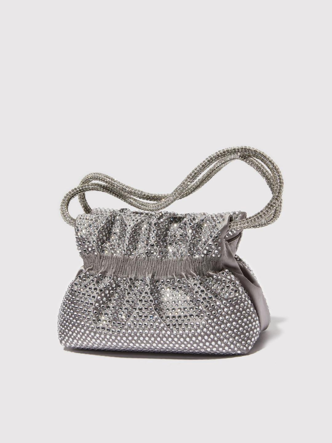 Party bag in raso con strass | Max&Co Party bag in raso con strass | Max&Co