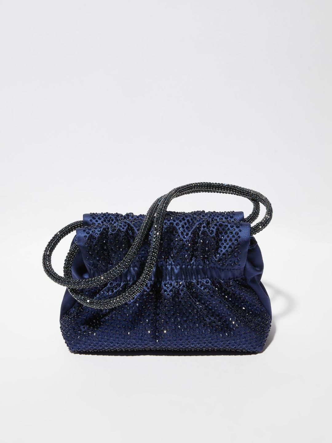 Party bag in raso con strass | Max&Co Party bag in raso con strass | Max&Co
