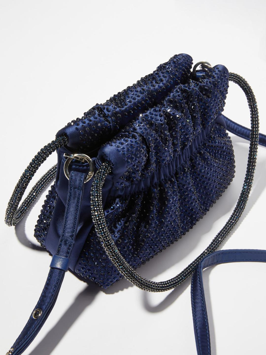 Party bag in raso con strass | Max&Co Party bag in raso con strass | Max&Co