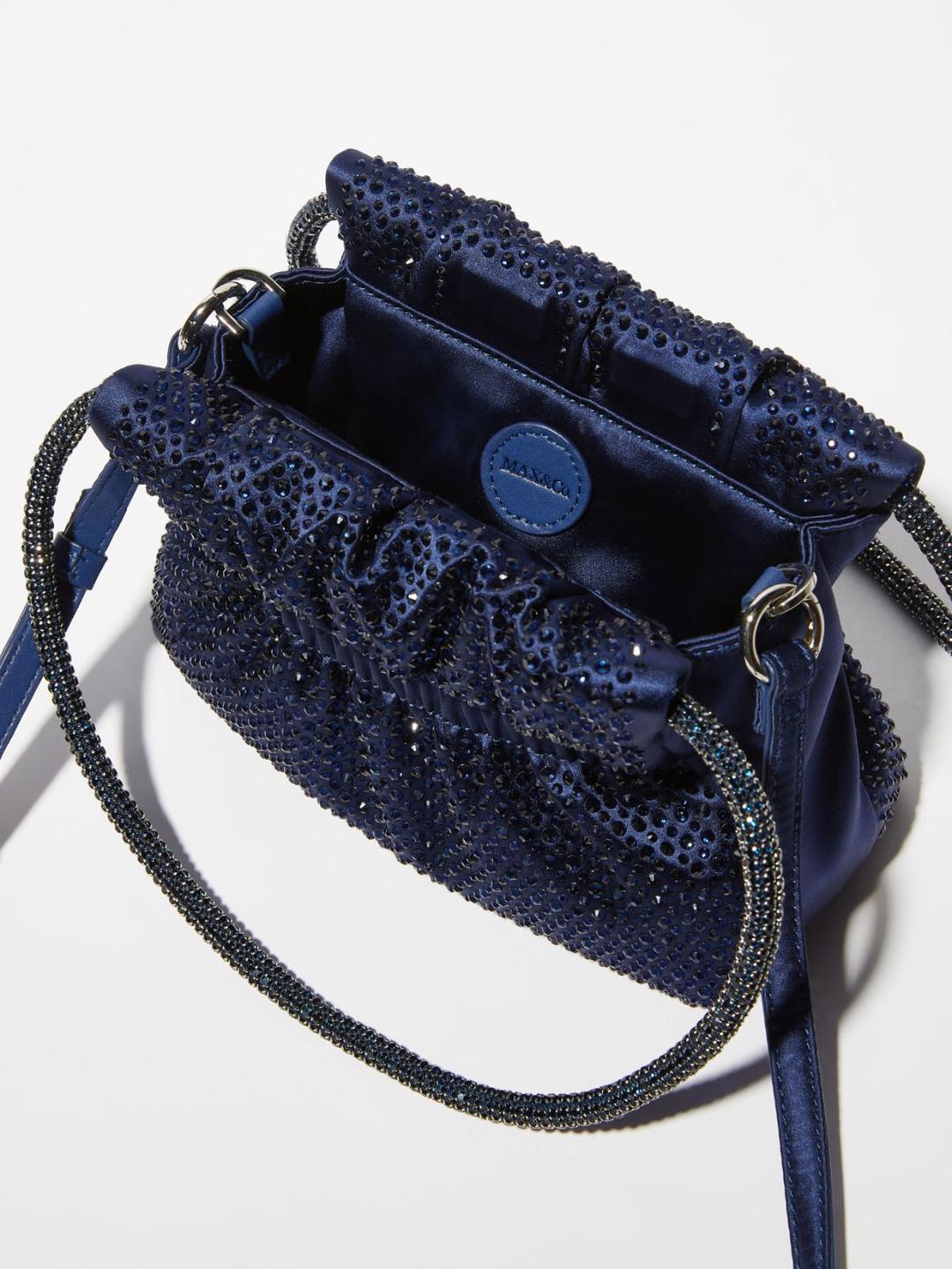 Party bag in raso con strass | Max&Co Party bag in raso con strass | Max&Co