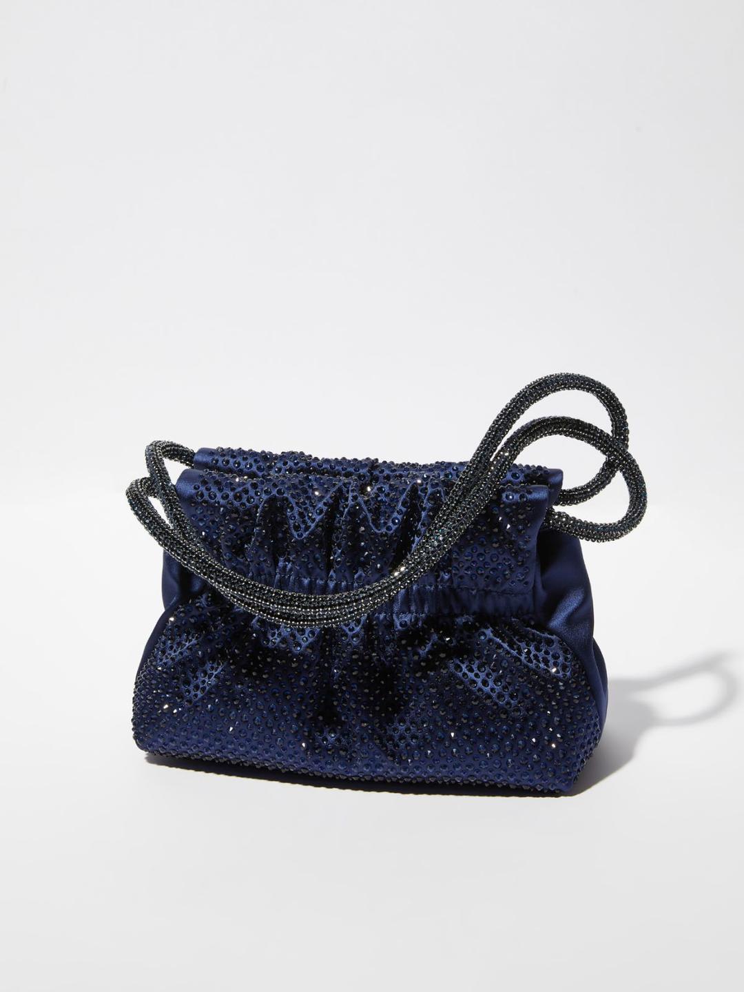 Party bag in raso con strass | Max&Co Party bag in raso con strass | Max&Co