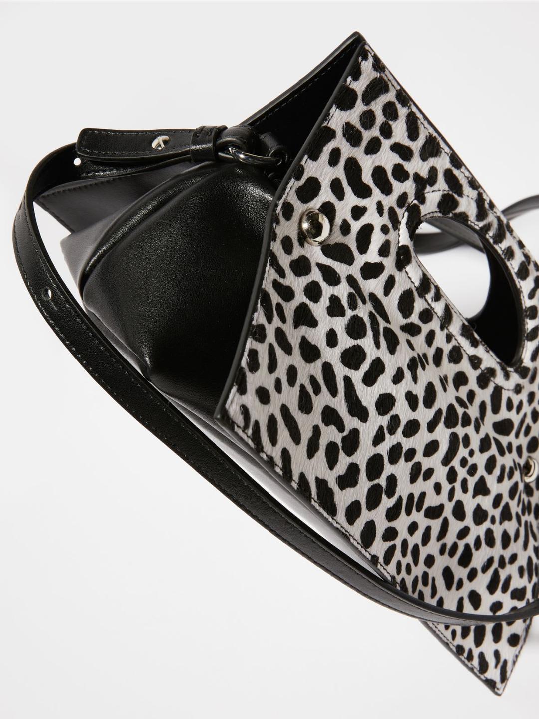 Bookbag in cavallino e pelle | Max&Co Bookbag in cavallino e pelle | Max&Co