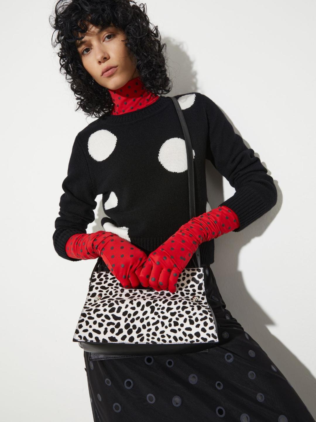 Bookbag in cavallino e pelle | Max&Co Bookbag in cavallino e pelle | Max&Co