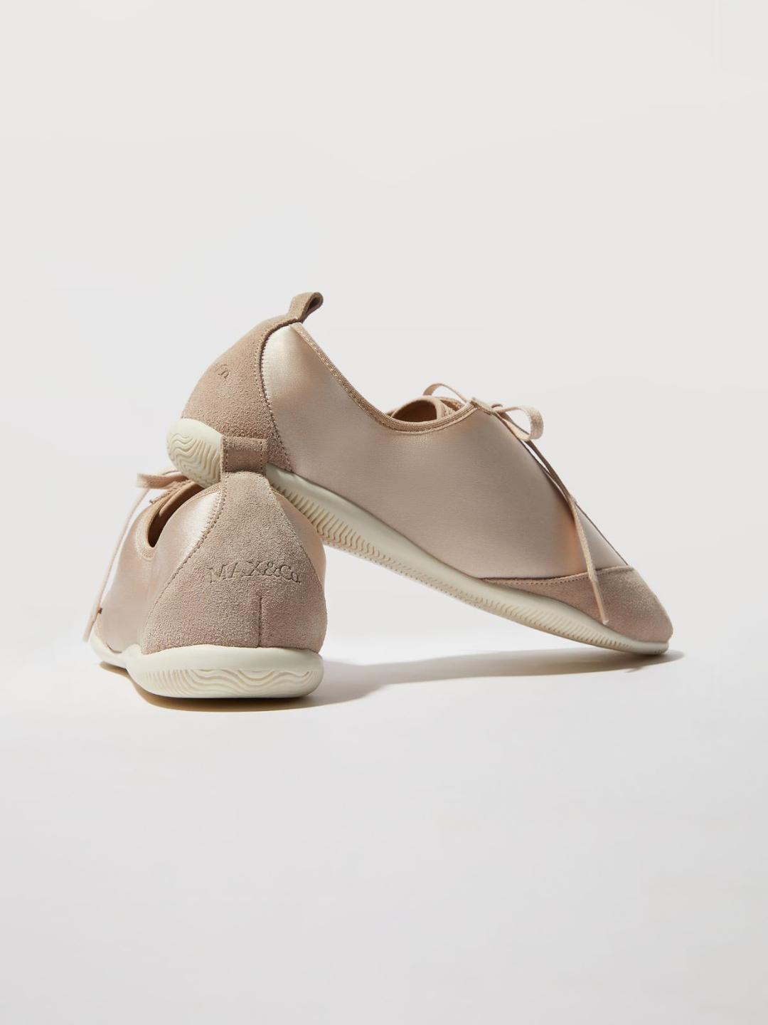 Sneakers in raso e suede | Max&Co Sneakers in raso e suede - vista alternativa - 18 | Max&Co