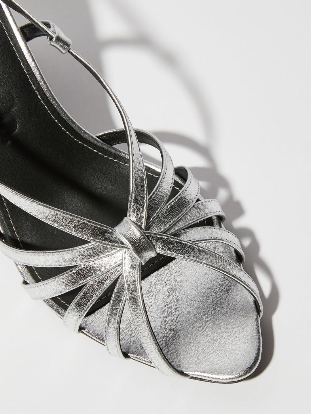 Sandali in pelle laminata | Max&Co Sandali in pelle laminata - vista alternativa - 1 | Max&Co