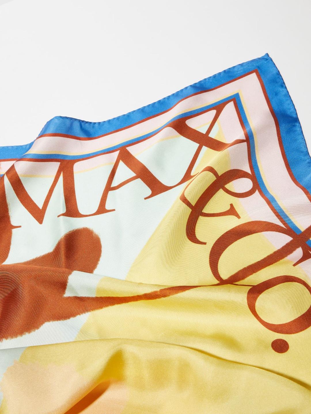 Foulard in twill di seta | Max&Co Foulard in twill di seta - vista alternativa - 1 | Max&Co