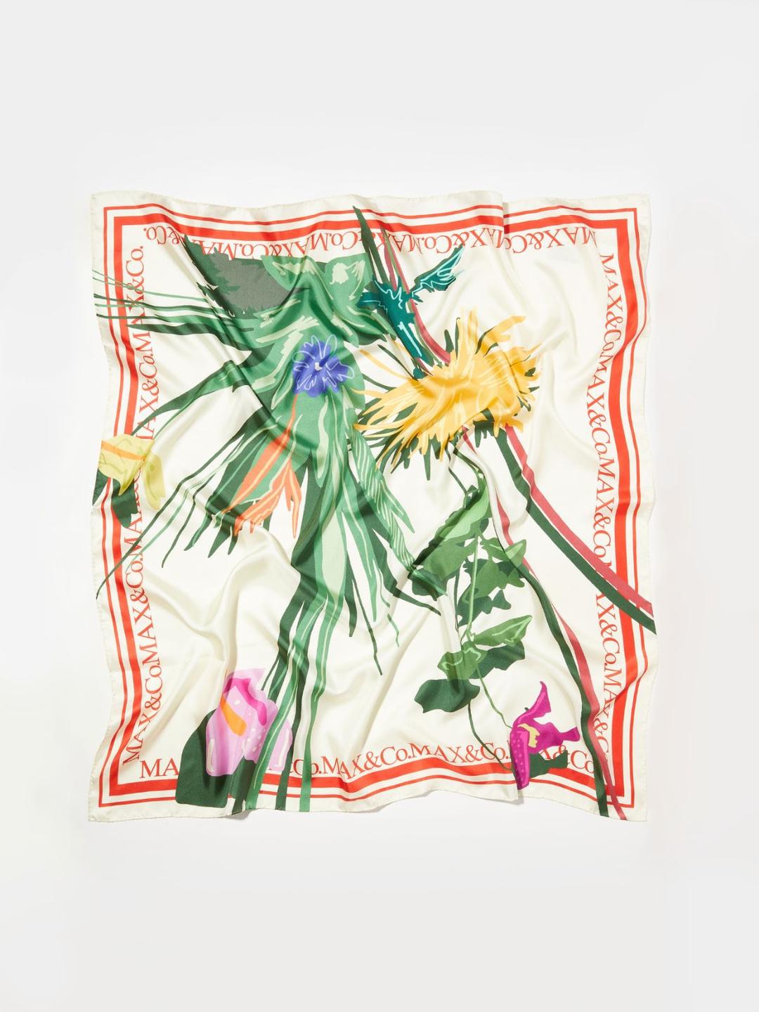 Foulard in twill di seta | Max&Co Foulard in twill di seta - vista alternativa - 2 | Max&Co