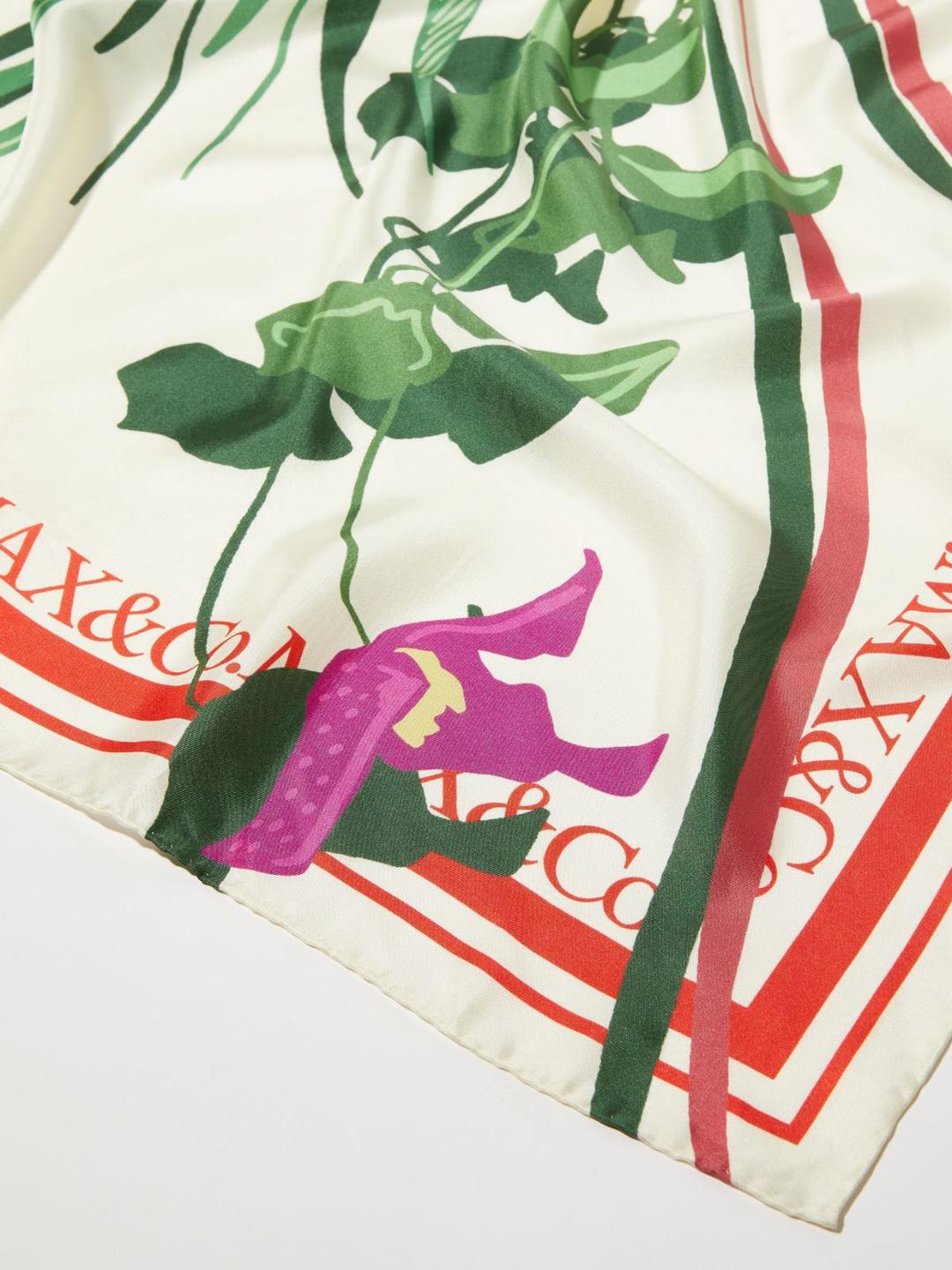 Foulard in twill di seta | Max&Co Foulard in twill di seta - vista alternativa - 2 | Max&Co