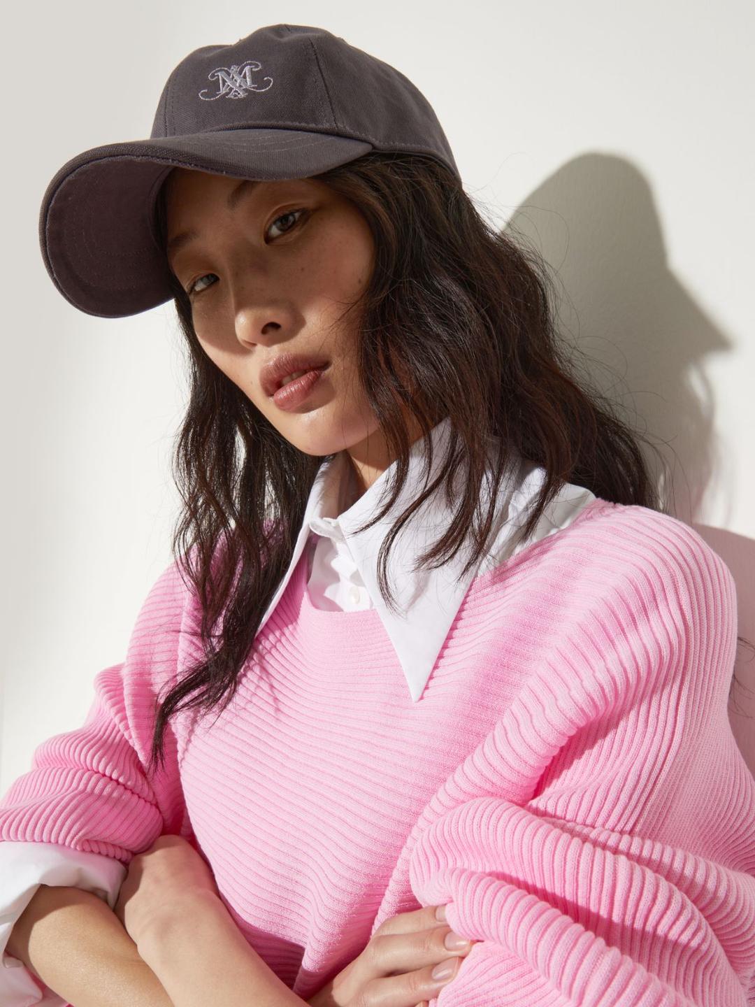 Baseball cap in canapa e cotone | Max&Co Baseball cap in canapa e cotone - vista alternativa - 6 | Max&Co