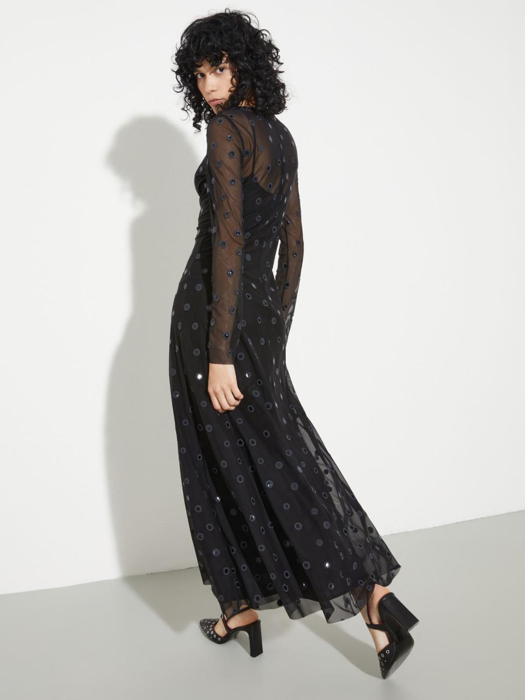 Abito in jersey tulle a pois 3D | Max&Co Abito in jersey tulle a pois 3D | Max&Co