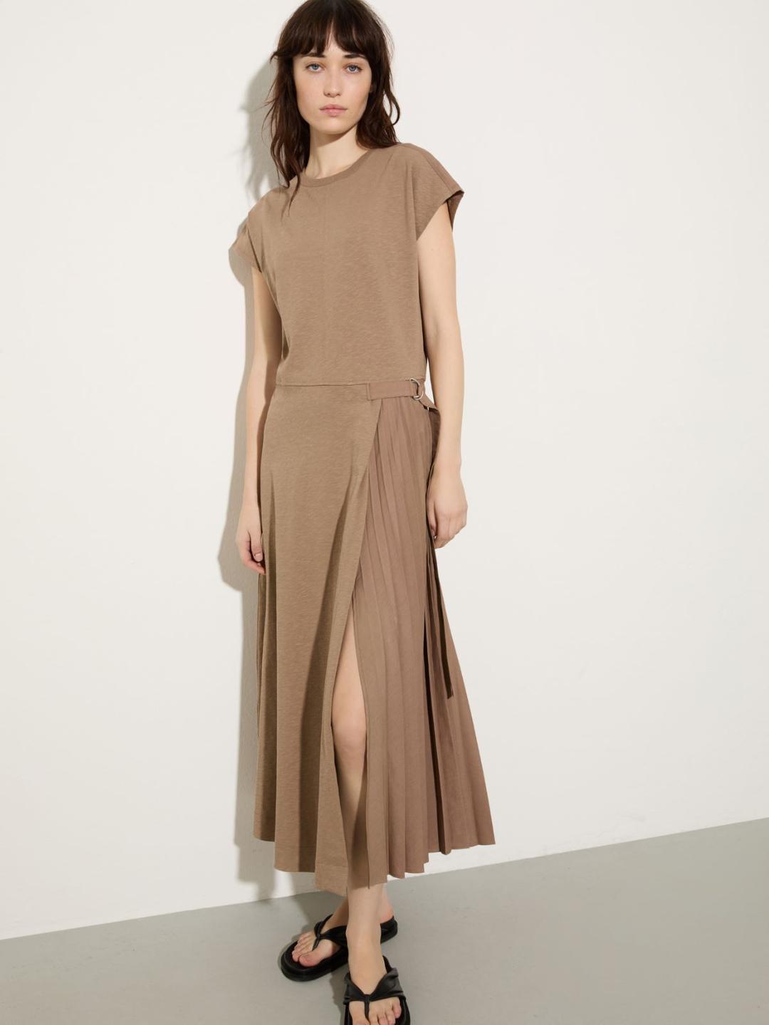 Abito in jersey di cotone e lino | Max&Co Abito in jersey di cotone e lino - vista alternativa - 14 | Max&Co