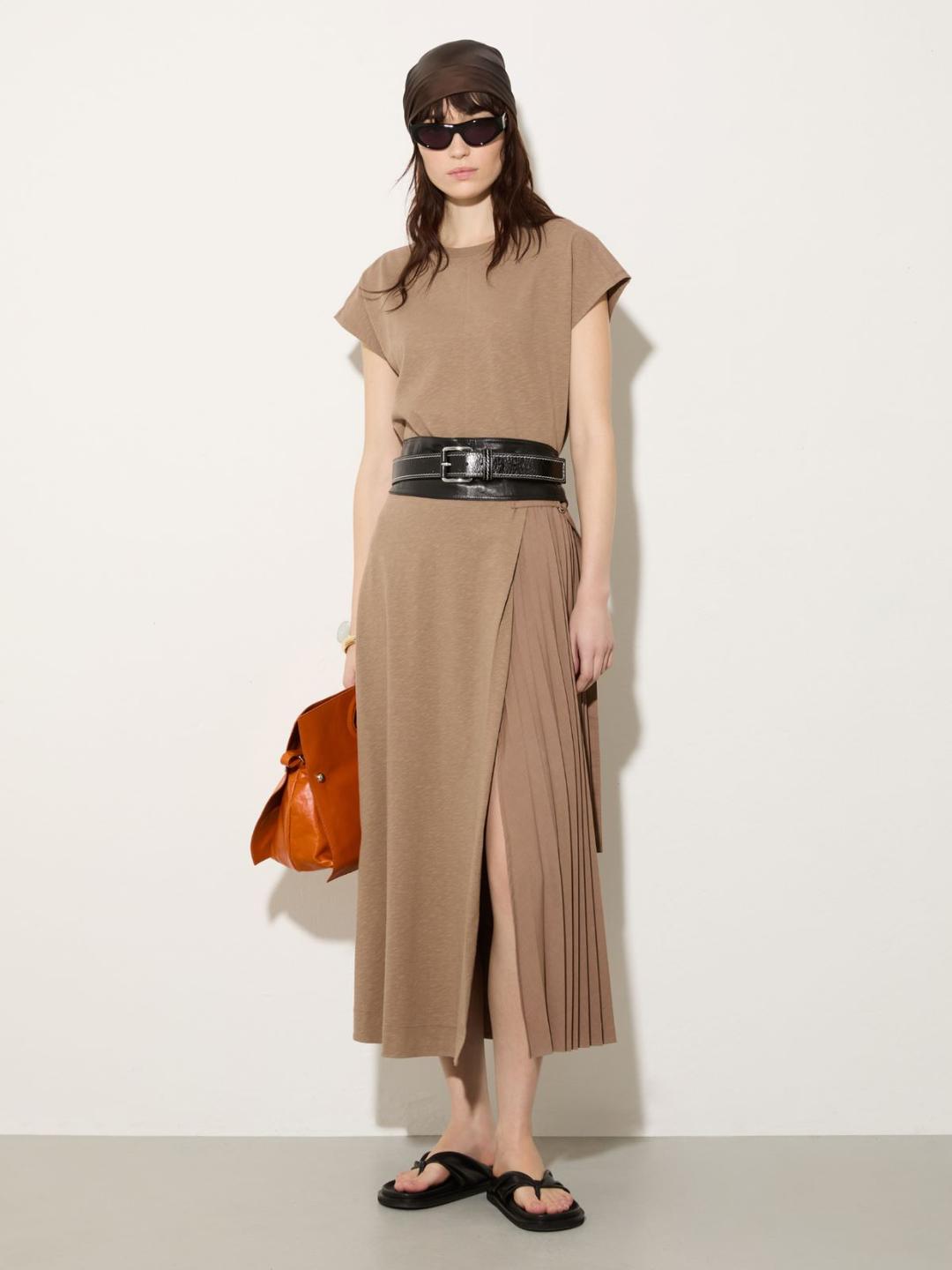 Abito in jersey di cotone e lino | Max&Co Abito in jersey di cotone e lino - vista alternativa - 14 | Max&Co