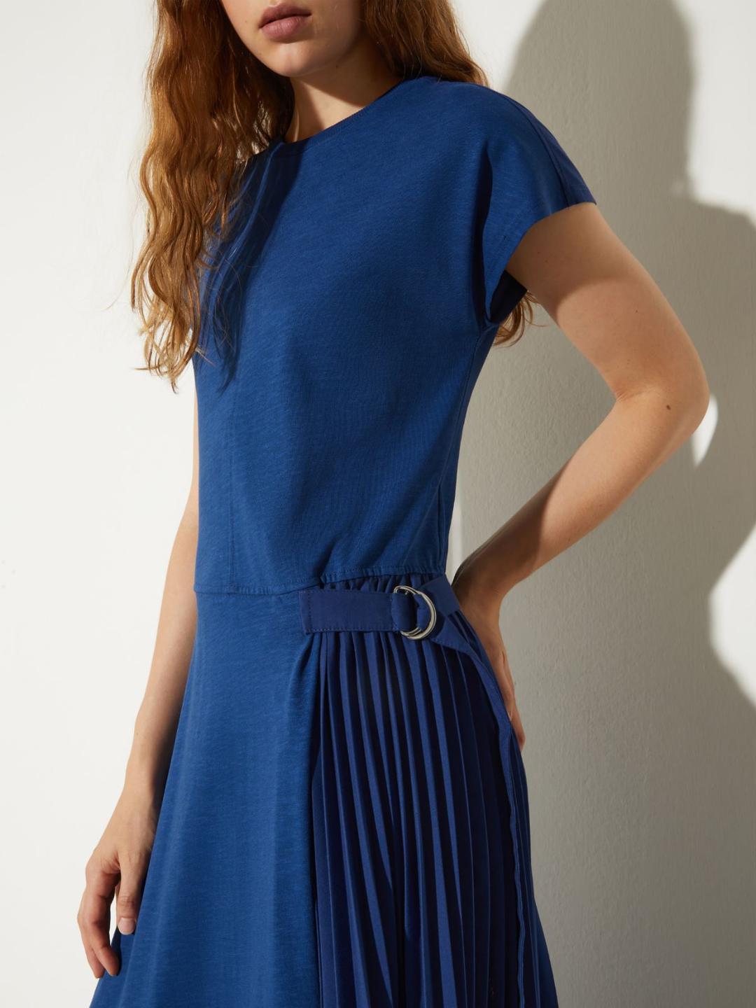 Abito in jersey di cotone e lino | Max&Co Abito in jersey di cotone e lino - vista alternativa - 16 | Max&Co