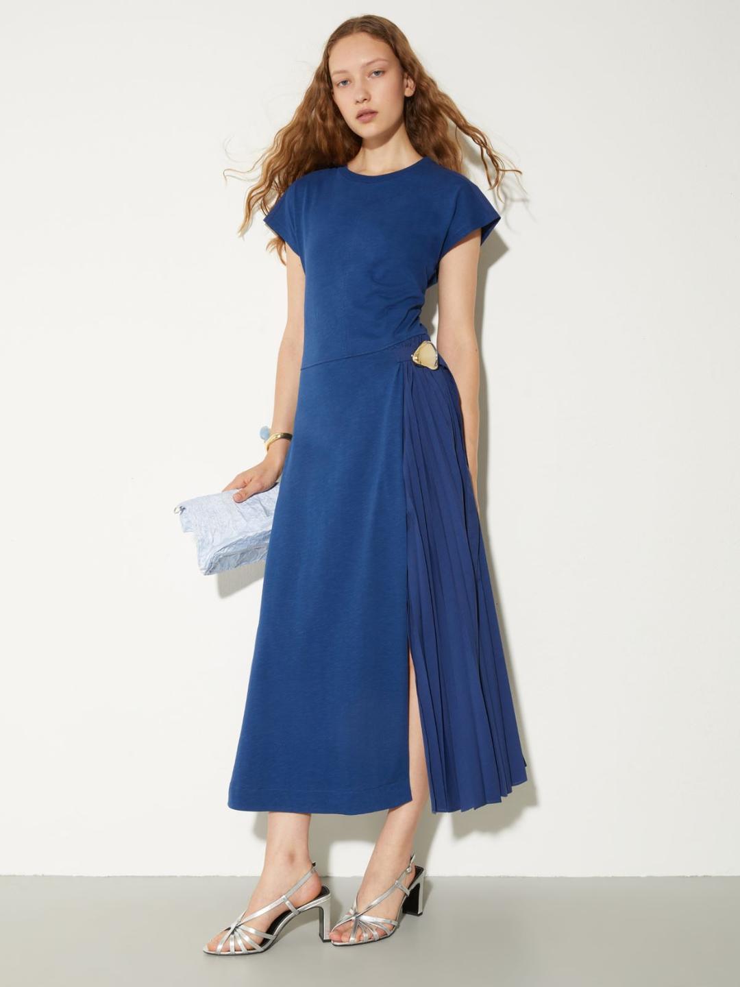 Abito in jersey di cotone e lino | Max&Co Abito in jersey di cotone e lino - vista alternativa - 16 | Max&Co