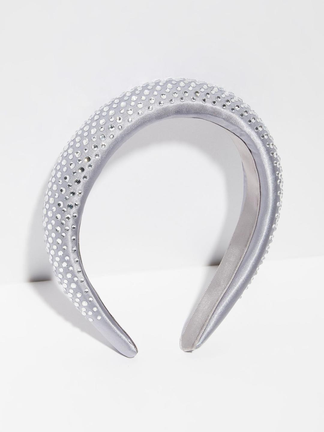 Cerchietto in raso con strass | Max&Co Cerchietto in raso con strass - vista alternativa - 0 | Max&Co