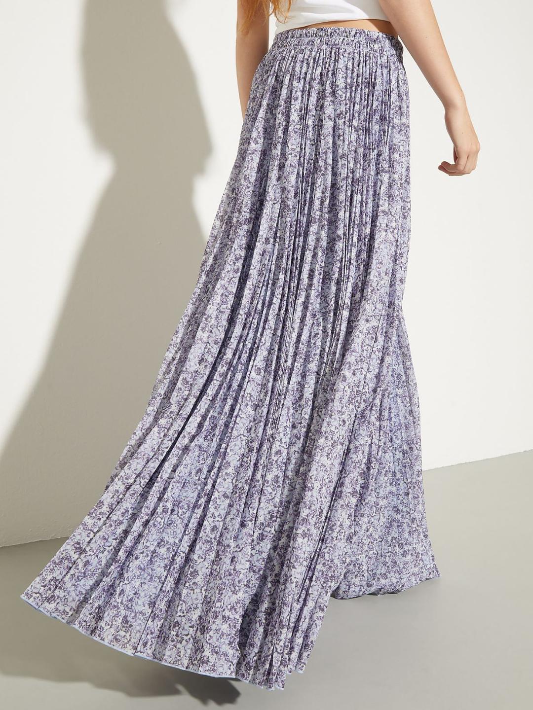 Gonna a ruota in jersey plissé | Max&Co Gonna a ruota in jersey plissé - vista alternativa - 1 | Max&Co