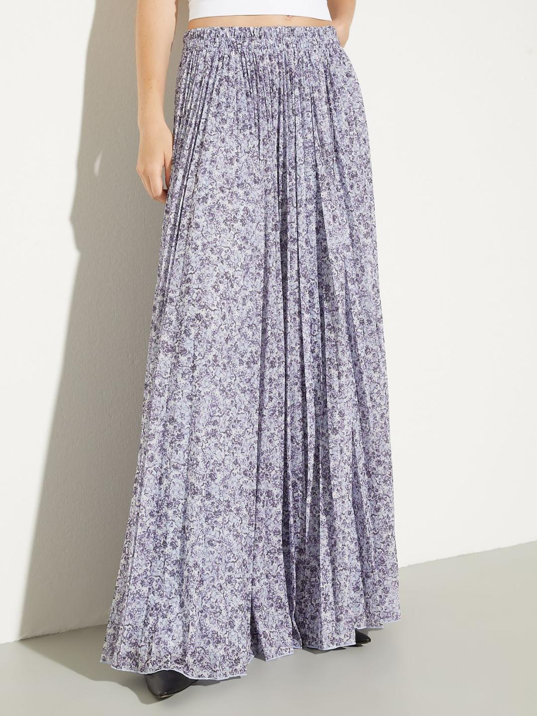 Gonna a ruota in jersey plissé | Max&Co Gonna a ruota in jersey plissé - vista alternativa - 1 | Max&Co