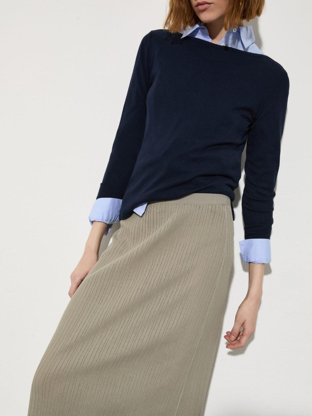 Gonna in jersey traforato | Max&Co Gonna in jersey traforato | Max&Co