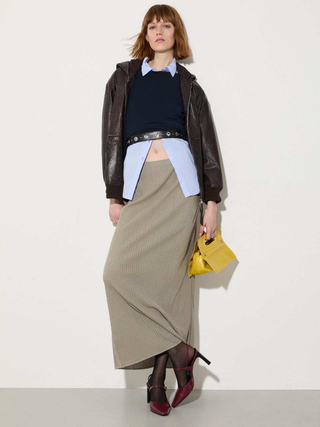 Gonna in jersey traforato | Max&Co Gonna in jersey traforato | Max&Co