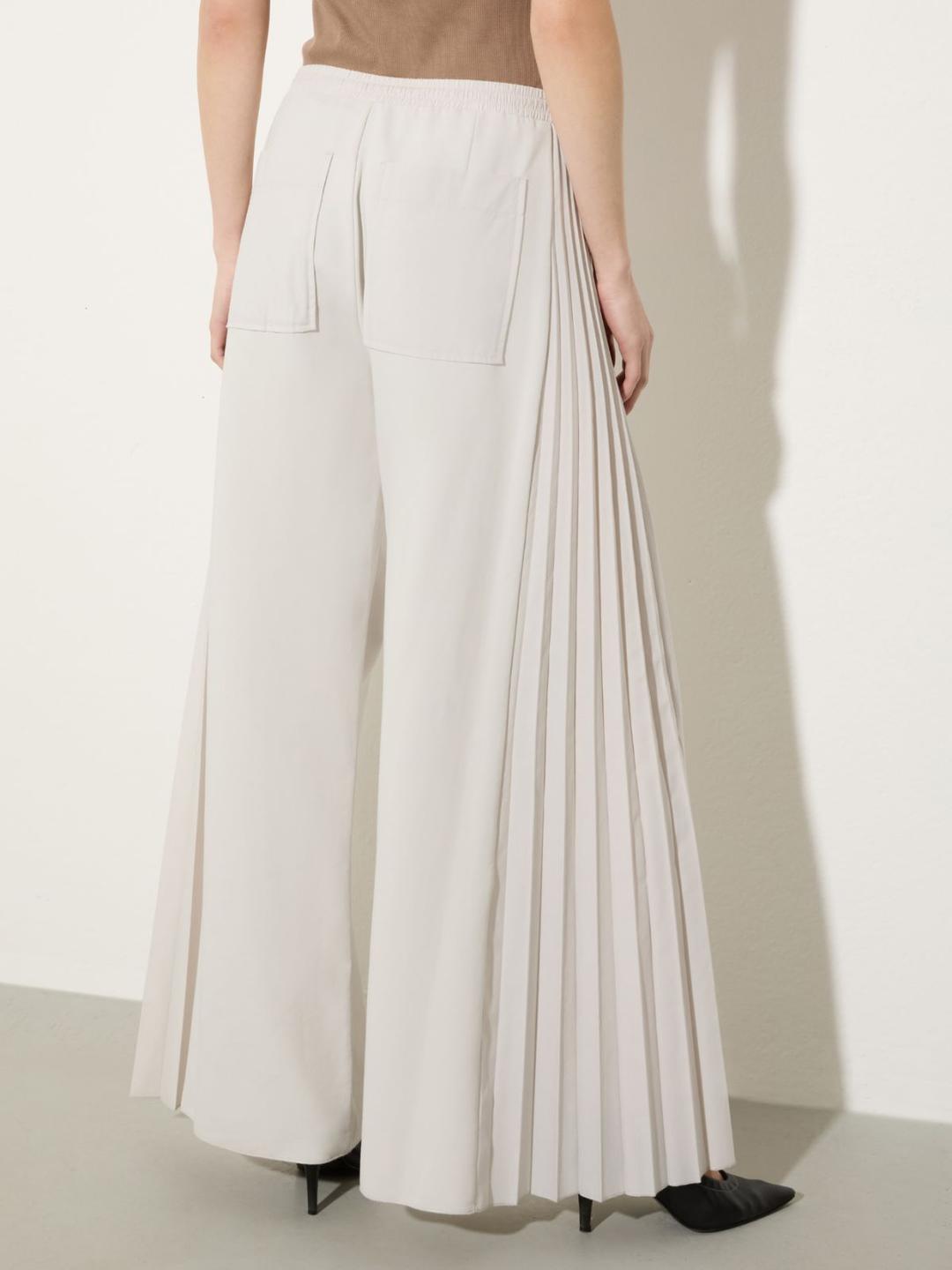 Joggers con inserti a plissé | Max&Co Joggers con inserti a plissé - vista alternativa - 12 | Max&Co