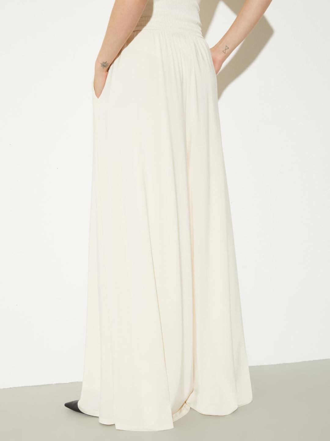 Pantaloni ampi in jersey crêpe | Max&Co Pantaloni ampi in jersey crêpe - vista alternativa - 4 | Max&Co