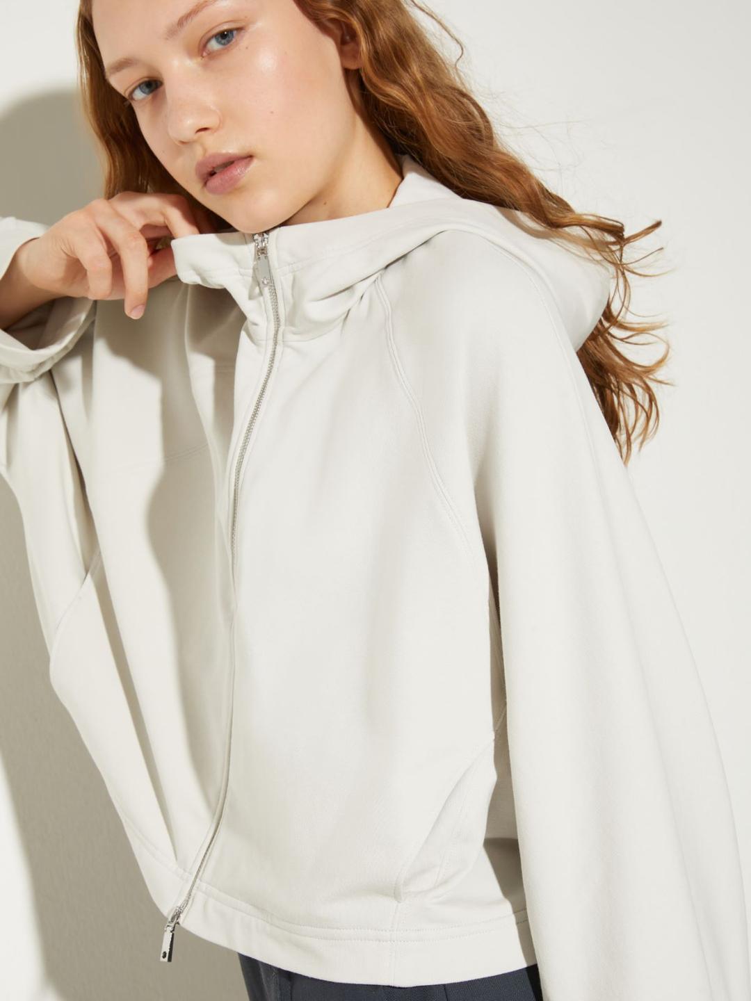 Felpa cropped oversize | Max&Co Felpa cropped oversize - vista alternativa - 0 | Max&Co