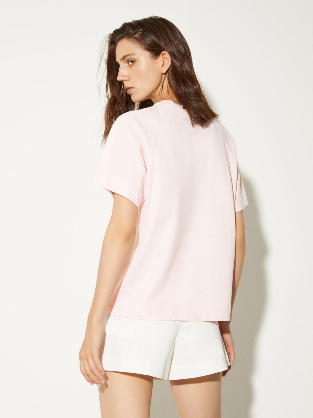 T-shirt in cotone e lino | Max&Co T-shirt in cotone e lino - vista alternativa - 28 | Max&Co