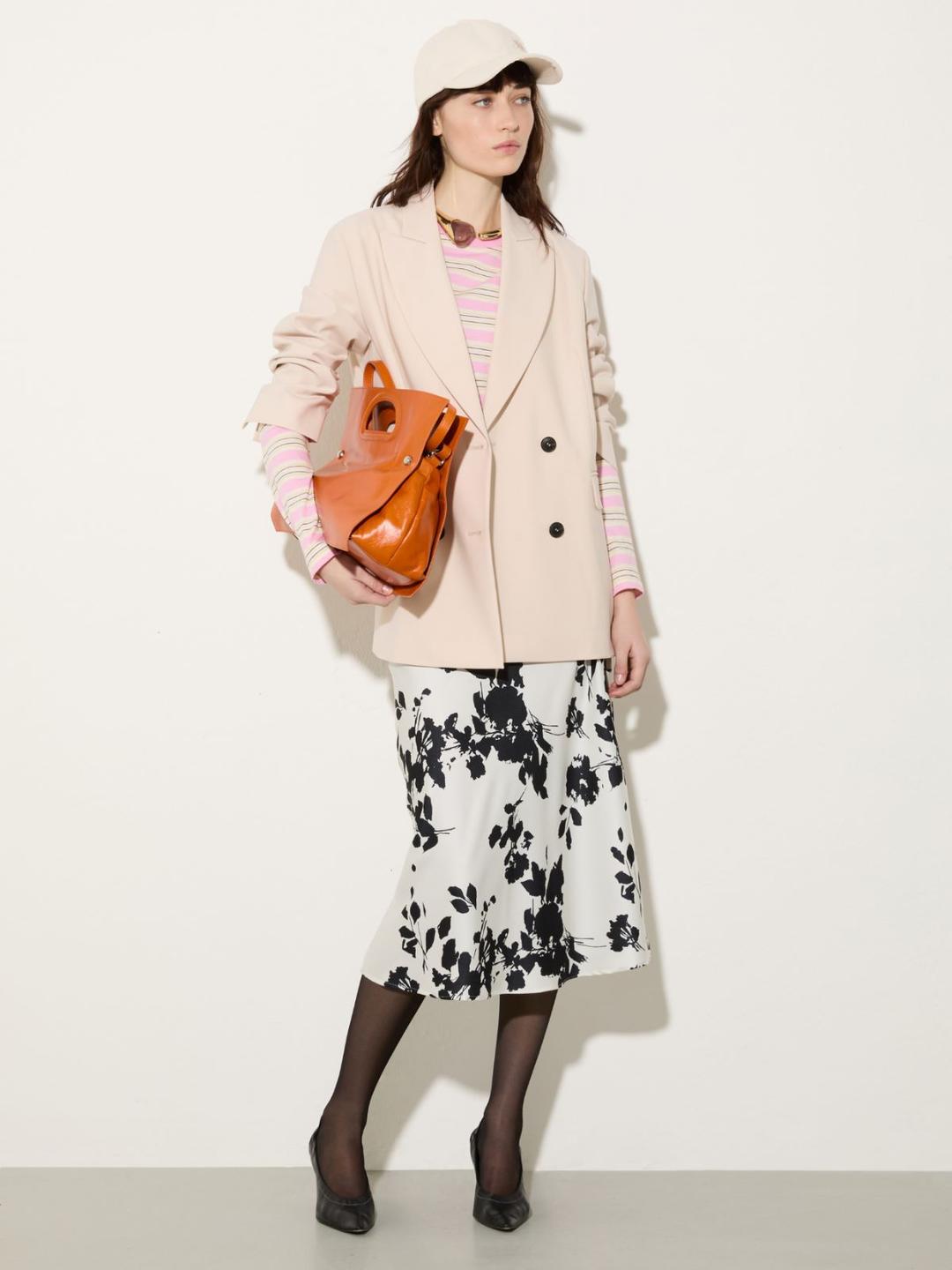 T-shirt in cotone a righe | Max&Co T-shirt in cotone a righe - vista alternativa - 1 | Max&Co