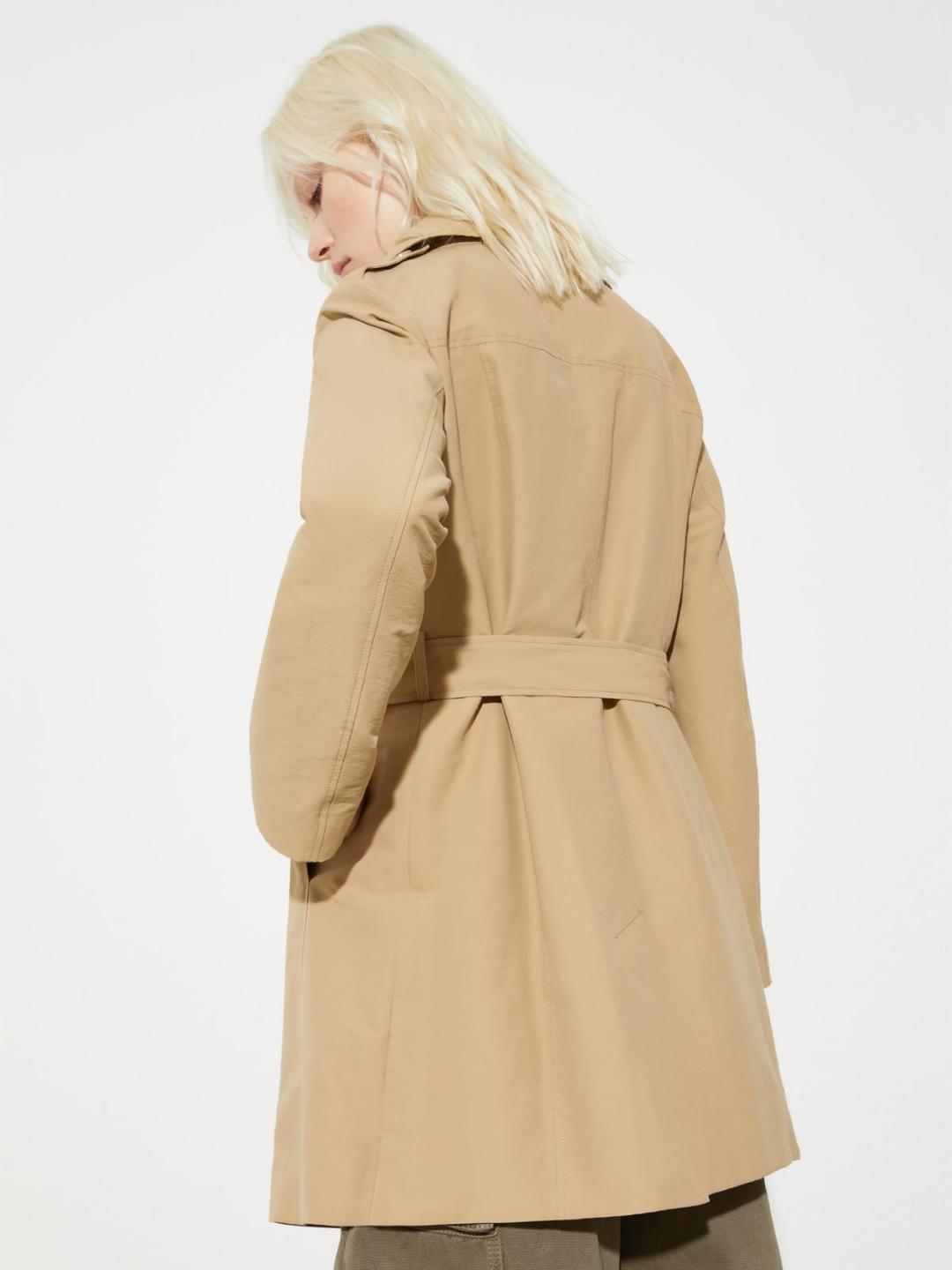 Trench doppiopetto in ottoman | Max&Co Trench doppiopetto in ottoman - vista alternativa - 36 | Max&Co