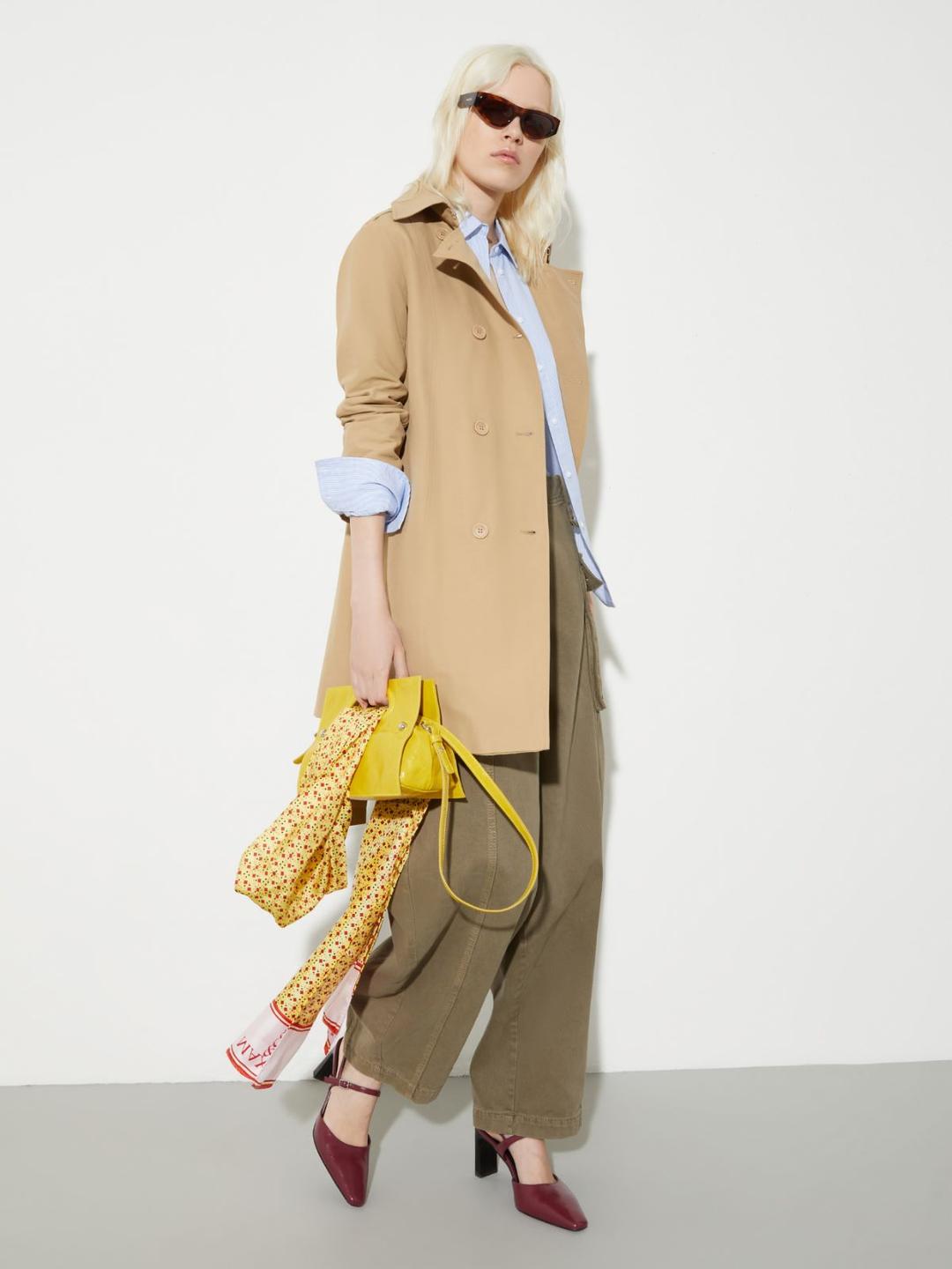 Trench doppiopetto in ottoman | Max&Co Trench doppiopetto in ottoman - vista alternativa - 36 | Max&Co